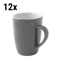 (12 Stück) COLORS - Kaffeetasse - 18 cl - Grau