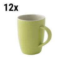 (12 Stück) COLORS - Kaffeetasse - 18 cl - Lime