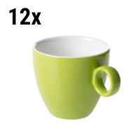 (12 Stück) BART COLOUR CAFE - Kaffeetasse - 17 cl - Lime