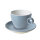 (12 Stück) BART COLOUR CAFE - Cappuccinotasse - 23 cl - Hellblau