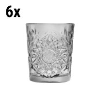 (6 Stück) Allzweck Trinkglas - TIJUANA - 350 ml - Grau