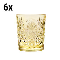 (6 Stück) Allzweck Trinkglas - TIJUANA - 350 ml - Gelb