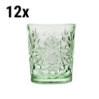 (12 Stück) Allzweck Trinkglas - TIJUANA - 350 ml - Hellgrün