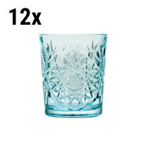 (12 Stück) Allzweck Trinkglas - TIJUANA - 350 ml - Hellblau