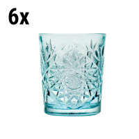 (6 Stück) Allzweck Trinkglas - TIJUANA - 350 ml - Hellblau
