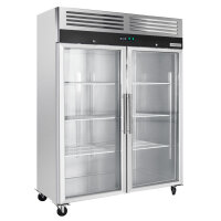 Kühlschrank ECO - 1,48 x 0,73 m - mit 2 Glastüren
