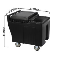 Ice Caddy / Eiswagen auf Rollen - 125 Liter