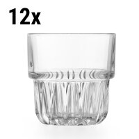 (12 Stück) EVEREST - Allzweck Trinkglas - 26,6 cl - Transparent