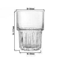 (12 Stück) EVEREST - Longdrinkglas - 35,5 cl - Transparent