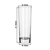 (12 Stück) Longdrinkglas - CHICAGO - 311 ml - Transparent