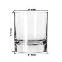 (12 Stück) CHICAGO - Allzweck Trinkglas - 30,3 cl - Transparent