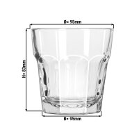 (12 Stück) GRIBALTAR - Allzweck Trinkglas - 20,7 cl - Transparent