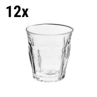 (12 Stück) PICARDIE - Duralex Allzweck Trinkglas - 9 cl - Transparent