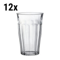 (12 Stück) PICARDIE - Duralex Allzweck Trinkglas - 50 cl - Transparent