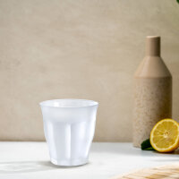(6 Stück) PICARDIE - Duralex Allzweck Trinkglas - 25 cl - Weiß