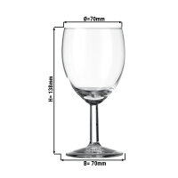 (6 Stück) GILDE - Weinglas - 20 cl