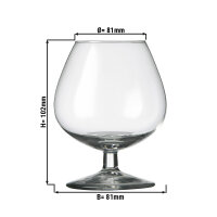 (6 Stück) GILDE - Cognacglas - 25 cl