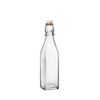 (1 Stück) SWING - Glasflasche Bormioli Rocco - mit Bügelverschluss - 1 Liter