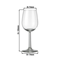 (12 Stück) BOQUET - Weinglas - 29 cl - transparent