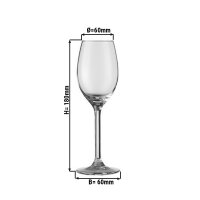 (12 Stück) ESPRIT - Port-/ Sherryglas - 14 cl - transparent