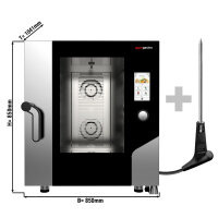 Kombidämpfer - Touch - 6x GN 1/1 oder EN 60x40 - mit Waschsystem & Temperaturfühler