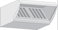 Rational Ultra Vent Kondensationshaube für Typ 20-1/1 Elektro