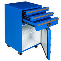 Kühlschrank „Werkstattwagen“ - 50 Liter - Blau