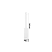 Rührspatel Flach - 30 cm - weiß