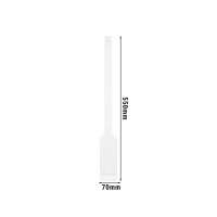 Rührspatel Flach - 55 cm - weiß